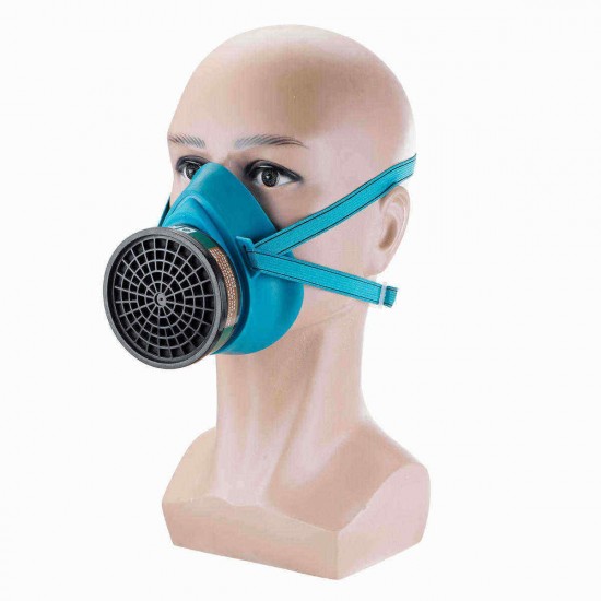 Facepiece Reusable Safety Respirator Industrial Gas Chemical Anti-Dust Paint Respirator Gas Mask