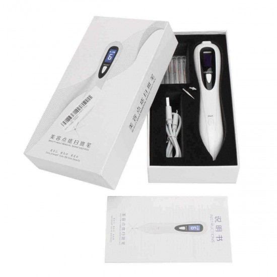 Facial Black Spot Extractor Tools Rechargeable Freckle Laser Spot Laser Beauty Mole Removal Machine Tool Facial Black Spot Extractor Tools Rechargeable Freckle Laser Spot Laser Beauty Mole Removal Machine Tool