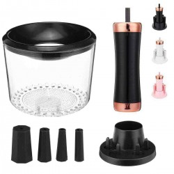 Fashion Multifunctional Ultraviolet Disinfection Makeup Brushes Cleaner Electric Scrubber Drye