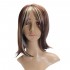 Fashion Women's Short Brown Blonde Natural Straight Cosplay Hair Full Wigs