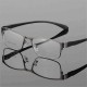 Fashionable Light Slim Eye Glasses Frame Metal Full Rim Frame Rx Prescription Lens for Men and Women