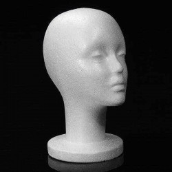 Female Foam Styrofoam Mannequin Cap Wig Head display Holder Model