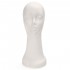 Female PE Head Model Mannequin Manikin Wig Hair Glasses Display