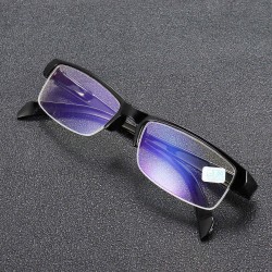 Finished Coating Myopia Glasses Clear Optical Half-rim Nearsighted Glasses -100 To -400