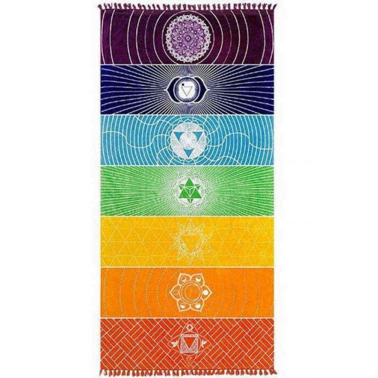 Fitness Yoga Mat Slimming Exercise Gym Pad Bohemian Style