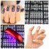 Flower Floral Design Color Change Changing Nail Sticker Changed with Sunlight UV Light