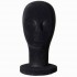 Foam Mannequin Head Black Velvet Styrofoam Wigs Display Model