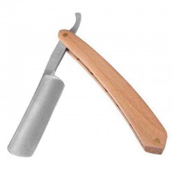 Foldable Barber Salon Straight Edge Sharp Shaving Razor Blades Manual Beard Shaver Cutter