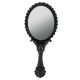 Foldable Mini Makeup Mirror Cosmetic Black Pocket Girl