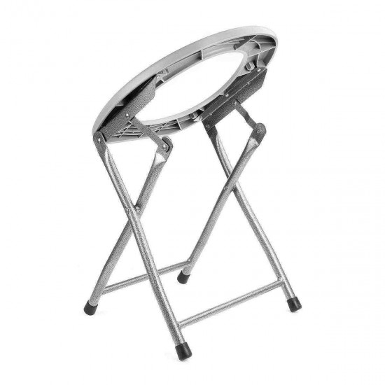 Folding Commode Portable Toilet Seat Porta Potty and Commode Chair - Comfort Chair Perfect for Camping, Hiking, Trips, Construction Sites