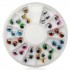 Funny Wiggly Wobbly Rolling Eyes 3D Nail Art Decoration Wheel