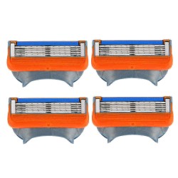 GFLV® 16pcs 5 Layers Blades Shaving Razor Shaver Heads Replacement for Gillette