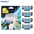 GFLV® 4pcs 3 Layers Blades Shaving Razor Shaver Heads Replacement for Gillette