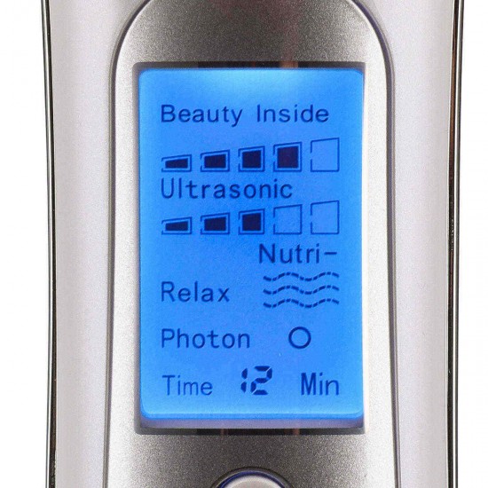 Galvanic IONS Ultrasound Photon Therapy LED Light Device Face Lift Massager Beauty Machine Galvanic IONS Ultrasound Photon Therapy LED Light Device Face Lift Massager Beauty Machine