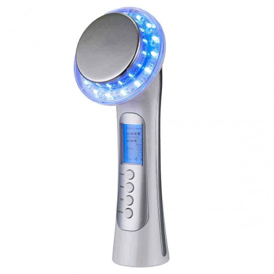Galvanic IONS Ultrasound Photon Therapy LED Light Device Face Lift Massager Beauty Machine Galvanic IONS Ultrasound Photon Therapy LED Light Device Face Lift Massager Beauty Machine