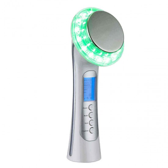 Galvanic IONS Ultrasound Photon Therapy LED Light Device Face Lift Massager Beauty Machine Galvanic IONS Ultrasound Photon Therapy LED Light Device Face Lift Massager Beauty Machine