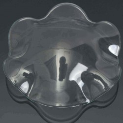 Glass Essential Oil Holder Dish Fragrance Diffuser Lamp Tray Scent Relaxing