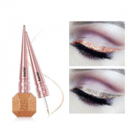 Glitter Eyeliner Liquid Makeup Eyes Liner Waterproof Gold Green Shinning Diamond Halloween