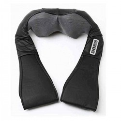 Global Vlotage 4 Buttons Upgraded Shiatsu Kneading Neck Back Waist Electric Massager Office Relax