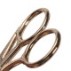 Gold Bronze Stork Embroidery Scissors Eyebrow Ear Hair Trimmer Gold Bronze Stork Embroidery Scissors Eyebrow Ear Hair Trimmer