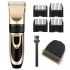 Gold Rechargeable Electric Hair Clipper Trimmer Beard Shaver Men Haircut Ceramic Blade 110-240V