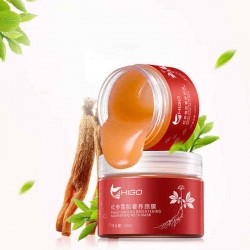 HIGO Red Ginseng Firming Hydrating Fades Fine Lines Moisturizing Beauty Neck Mask