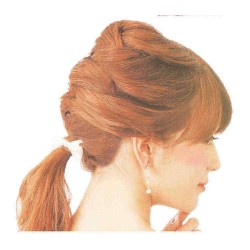 Hair Braid Twist Styling Tools Headbands Bun Maker Plastic Women Hair Accessories Black Coffee