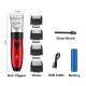 Hair Clipper Cordless Low Noise Hair Beard Trimmer Cutting Kit Adult Child Baby Electric Family Hair Clipper With 4 Limit Combs