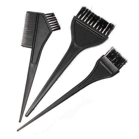 Hair Color Dye Bowl Comb Brushes Tool Kit Set Tint Coloring
