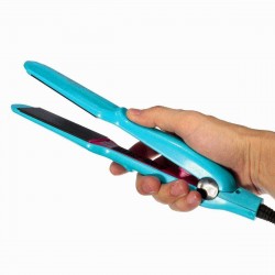 Hair Straightener Styling Flat Iron Temperature Anion Titanium Plate Perm Hairdress Tools