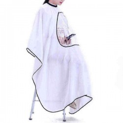 Hairdressing Robe Cloth Waterproof Barber Hairdresser Salon Cape Gown With Phone Window