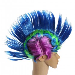 Halloween Fancy Hairpiece Hair Wig Cosplay Masked Ball Hallowmas Masquerade Party