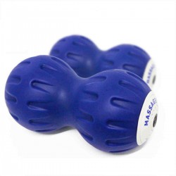 Handheld Vibrating Peanut Massage Ball Deep Tissue Trigger Point Therapy Cordless 3 Intensity Levels Ball Vibration Electric Massager