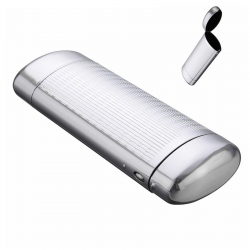 Hard Metal Silver Reading Glasses Spectacle Case Aluminum Sunglasses Storage Box Protector