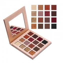 IMAGIC 16 Colors Matte Shimmer Eyeshadow Palette Glitter Smoky Earth Color Eye Shadow Long-Lasting