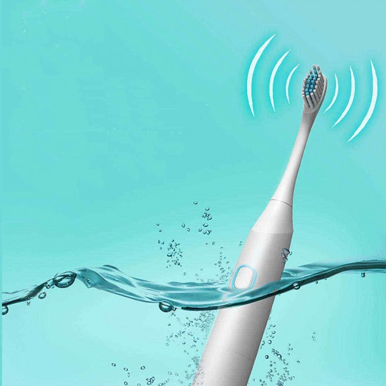 IP65 Waterproof Sonic Rechargeable Electric Toothbrush 4 Replacement Soft Oral Brush Heads IP65 Waterproof Sonic Rechargeable Electric Toothbrush 4 Replacement Soft Oral Brush Heads