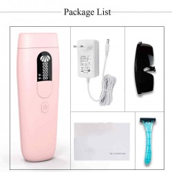 IPL Laser Hair Removal Beauty Equipment Skin Rejuvenation Instrument Epilator Permanent Hair Removal Pink