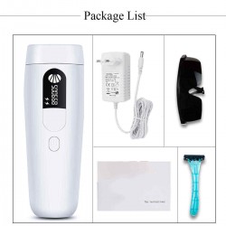 IPL Laser Hair Removal Beauty Equipment Skin Rejuvenation Instrument Epilator Permanent Hair Removal White
