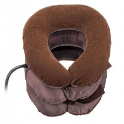 Inflatable Cervical Collar Neck Relief Traction Brace Support Pillow Device