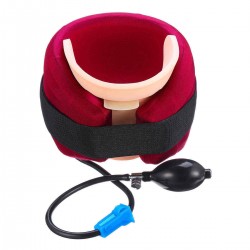 Inflatable Neck Relief Traction Cervical Collar Brace Support Stretcher Device