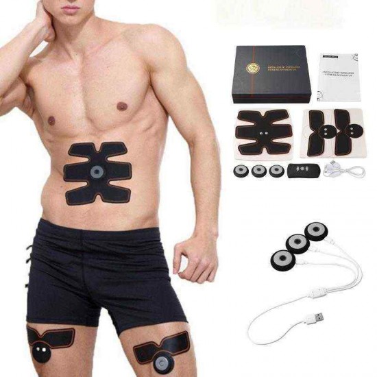 Intelligent Remote Fitness EMS Abdomen Muscle Toning Trainer Slimming Apparatus Intelligent Remote Fitness EMS Abdomen Muscle Toning Trainer Slimming Apparatus