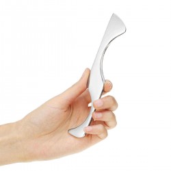 Irregular Shape Guasha Manual Massager Stainless Steel Gua Sha Scraping Board Body Tool