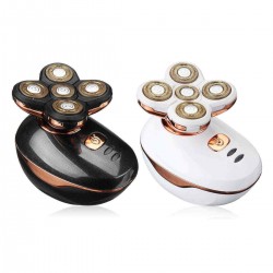 JINDING USB Charge 5 Floating Shaver Heads Waterproof Electric Razor Hair Trimmer Cordless Clipper