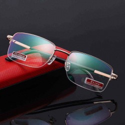 KCASA Bifocal Reading Glasses An-uv Resin Lens Presbyopia Metal Alloy Frame Anti Fatigue