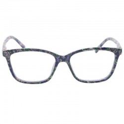 KCASA Camellia Color Cat Eye Pattern Fashion Reading Glasses Resin With Bag