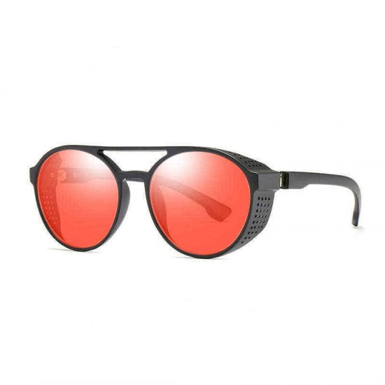 KCASA Fashion Sunglasses Men Women Punk Retro Round Sunglasses Anti-UV KCASA Fashion Sunglasses Men Women Punk Retro Round Sunglasses Anti-UV