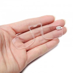 KCASA Mini Nose Resting Pocket Reading Glasses Presbyopic Clip Light Weight Strength