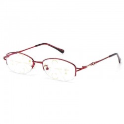 KCASA Progressive Multifocus Reading Glasses Asymptotic Multifocal Metal Computer Glass 4500