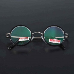 KCASA Retro Round Light Weight Magnifying Best Reading Glasses Fatigue Relieve Strength