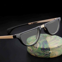 KCASA TR Resin Anti-blue Folding Reading Glasses Computer Anti Harmful Blue Rays Presbyopic